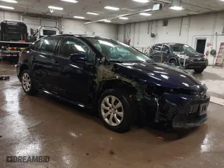 2022 Toyota Corolla LE with VIN 5YFEPMAE0NP304039, listed as a IAAI auction lot 41629237 with 45,134 mi miles. Bid and sale history available at carsss.com. Image 1.