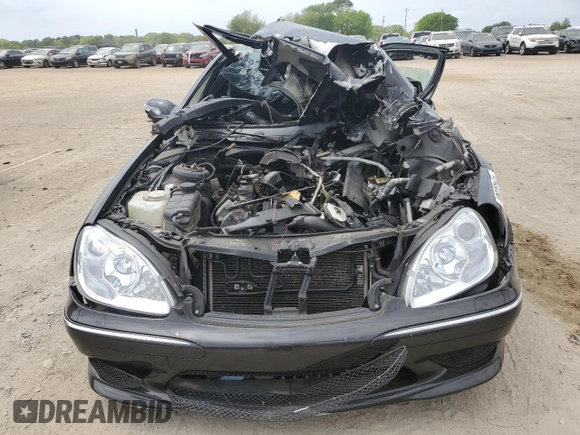 2004 Mercedes-Benz S-Class 4.3L with VIN WDBNG70J94A416694, listed as a Copart auction lot 49502154 with 0 mi miles and Salvage Title. Bid and sale history available at carsss.com. Image 5.