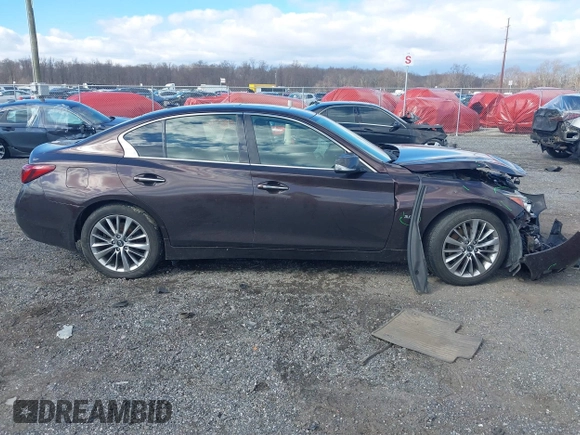 2018 Infiniti Q50 Sport z VIN JN1EV7AP9JM365995, wystawiony jako IAAI lot #41685674 z przebiegiem 140 288 mil mil oraz . Historia ofert i sprzedaży dostępna na DreamBid. Obrazek 13.