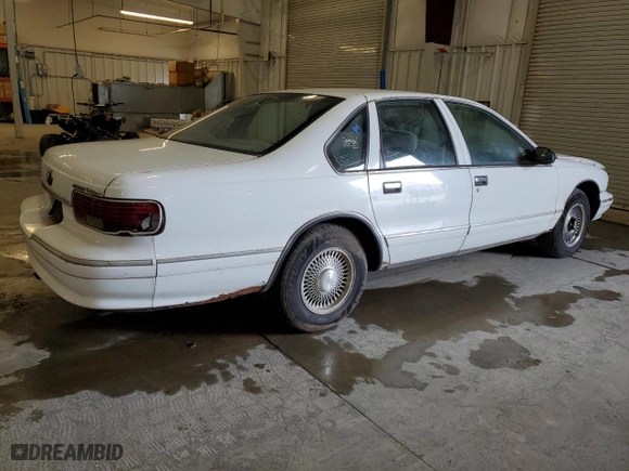 1996 Chevrolet Caprice Classic 1SA Special Value Pkg with VIN 1G1BL52W7TR102502, listed as a Copart auction lot 53508415 with 0 mi miles and Clean Title. Bid and sale history available at carsss.com. Image 3.