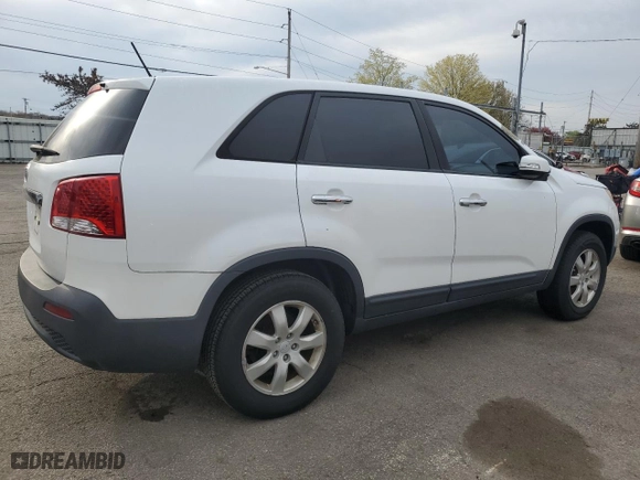 2011 Kia Sorento LX with VIN 5XYKT3A16BG076523, listed as a Copart auction lot 53142915 with 154,375 mi miles and Clean Title. Bid and sale history available at carsss.com. Image 3.