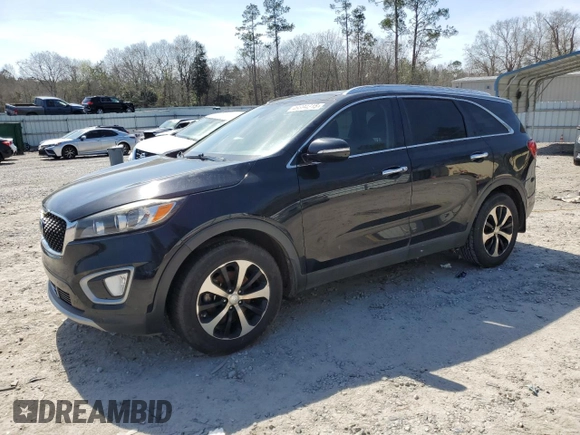 2017 Kia Sorento EX V6 with VIN 5XYPH4A59HG302756, listed as a Copart auction lot 49394315 with 207,366 mi miles and Clean Title. Bid and sale history available at carsss.com. Image 1.