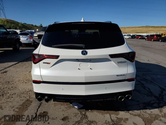 2022 Acura MDX Type S w/Advance Package with VIN 5J8YD8H83NL004731, listed as a Copart auction lot 67881164 with 37,827 mi miles and Salvage Title. Bid and sale history available at carsss.com. Image 6.
