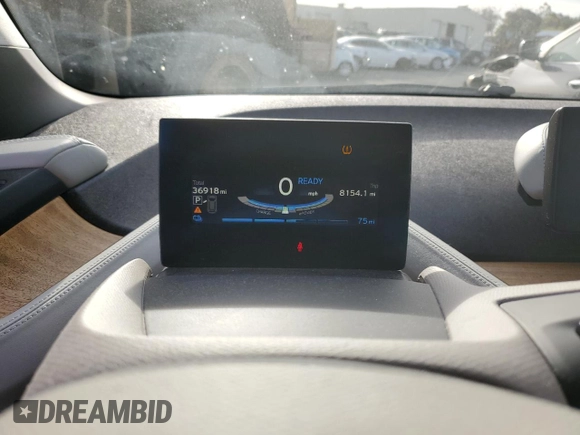 2019 BMW i3 with VIN WBY8P2C58K7D27842, listed as a Copart auction lot 78748374 with 36,918 mi miles and Salvage Title. Bid and sale history available at carsss.com. Image 9.