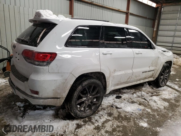 2021 Jeep Grand Cherokee High Altitude with VIN 1C4RJFCG5MC736971, listed as a Copart auction lot 42074705 with 37,490 mi miles and Salvage title. Bid and sale history available at DreamBid. Image 3.
