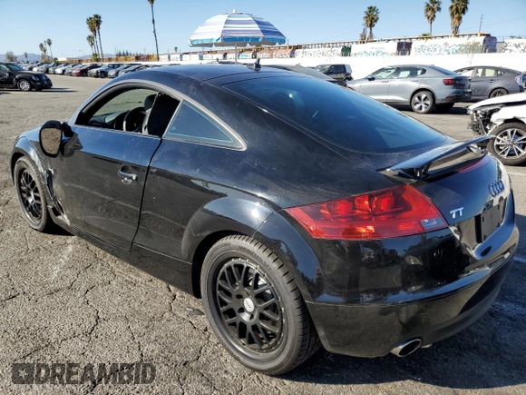 2008 Audi TT 3.2L with VIN TRUDD38J981020182, listed as a Copart auction lot 88933485 with 129,736 mi miles and Salvage Title. Bid and sale history available at carsss.com. Image 2.