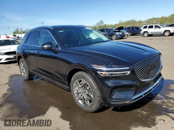 2023 Genesis GV70 2.5T with VIN KMUMADTB5PU085517, listed as a Copart auction lot 54619105 with 38,831 mi miles and Salvage title. Bid and sale history available at DreamBid. Image 4.