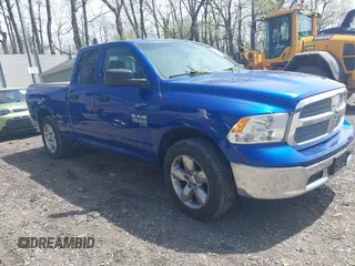 2019 Ram 1500 Tradesman z VIN 1C6RR7FG8KS501968, wystawiony jako IAAI lot #42085031 z przebiegiem 52 580 mil mil oraz . Historia ofert i sprzedaży dostępna na DreamBid. Obrazek 1.