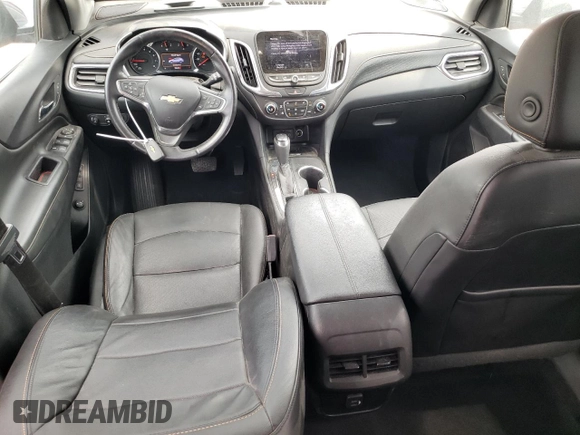 2021 Chevrolet Equinox Premier with VIN 2GNAXNEV4M6141868, listed as a Copart auction lot 58905505 with 98,330 mi miles and Non repairable. Bid and sale history available at DreamBid. Image 8.
