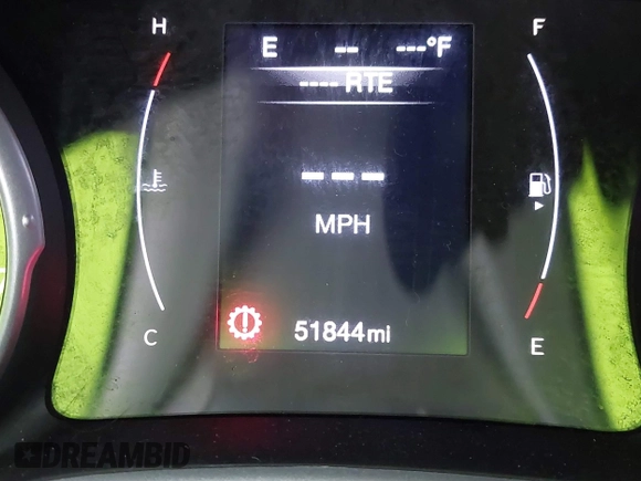 2019 Jeep Compass Altitude z VIN 3C4NJCBB3KT726640, wystawiony jako IAAI lot #41952843 z przebiegiem 51 844 mil mil oraz . Historia ofert i sprzedaży dostępna na DreamBid. Obrazek 16.