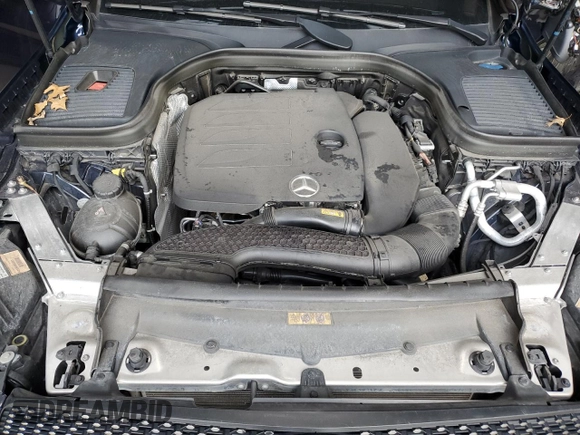 2022 Mercedes-Benz GLC 300 with VIN W1N0G8EB3NG074542, listed as a Copart auction lot 52284485 with 30,425 mi miles and Salvage Title. Bid and sale history available at DreamBid. Image 12.