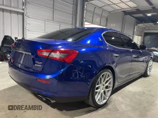 2014 Maserati Ghibli S Q4 z VIN ZAM57RTA0E1087454, wystawiony jako Copart lot #58608995 z przebiegiem 58 880 mil mil oraz Szkody całkowita. Historia ofert i sprzedaży dostępna na DreamBid. Obrazek 4.