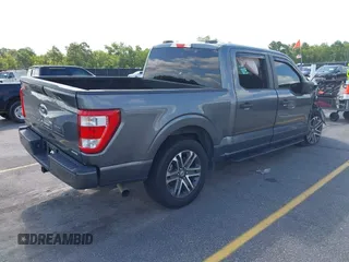 2022 Ford F-150 XL with VIN 1FTFW1E80NFB25405, listed as a IAAI auction lot 42496272 with 46,081 mi miles and . Bid and sale history available at DreamBid. Image 4.