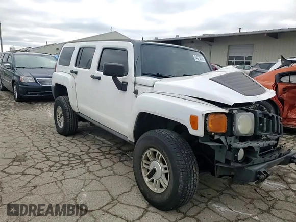 2007 Hummer H3 SUV with VIN 5GTDN13E478256422, listed as a Copart auction lot 84375874 with 203,057 mi miles and Salvage Title. Bid and sale history available at DreamBid. Image 11.
