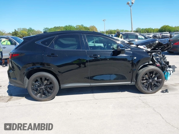 2022 Lexus NX with VIN JTJKGCEZ6N5000248, listed as a IAAI auction lot 41828318 with 23,100 mi miles. Bid and sale history available at carsss.com. Image 13.