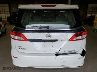 2013 Nissan Quest LE with VIN JN8AE2KP3D9071176, listed as a Copart auction lot 52512385 with 0 mi miles and Clean Title. Bid and sale history available at carsss.com. Image 6.