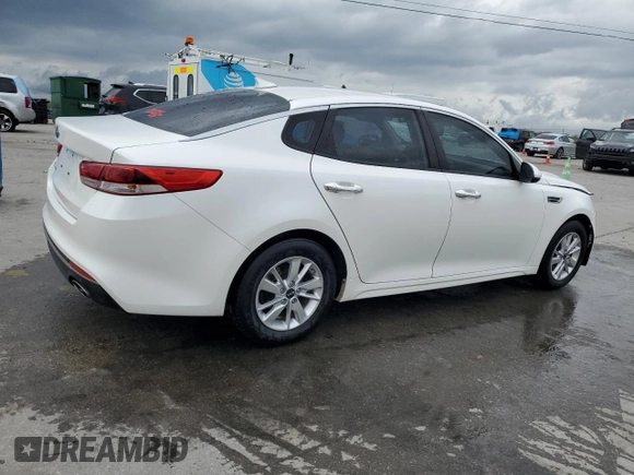 2017 Kia Optima LX with VIN KNAGT4L39H5174955, listed as a Copart auction lot 51439655 with 89,325 mi miles and Salvage Title. Bid and sale history available at carsss.com. Image 3.