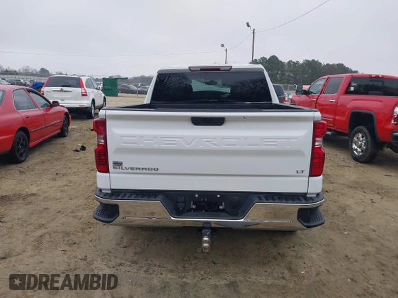 2021 Chevrolet Silverado 1500 LT with VIN 3GCUYDET7MG349971, listed as a IAAI auction lot 41186168 with 48,335 mi miles. Bid and sale history available at carsss.com. Image 17.