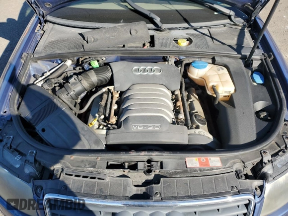 2006 Audi A4 3.0L with VIN WAUDT48H36K008081, listed as a Copart auction lot 76512014 with 0 mi miles and Salvage Title. Bid and sale history available at carsss.com. Image 11.
