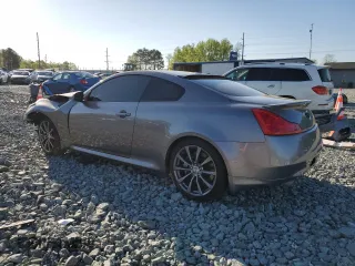 2008 Infiniti G37 Coupe Journey with VIN JNKCV64E08M101498, listed as a Copart auction lot 52478815 with 144,249 mi miles and Salvage Title. Bid and sale history available at carsss.com. Image 2.