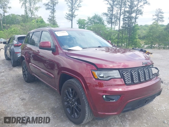 2021 Jeep Grand Cherokee Laredo X z VIN 1C4RJEAG0MC624737, wystawiony jako IAAI lot #42133614 z przebiegiem 61 970 mil mil oraz . Historia ofert i sprzedaży dostępna na DreamBid. Obrazek 1.