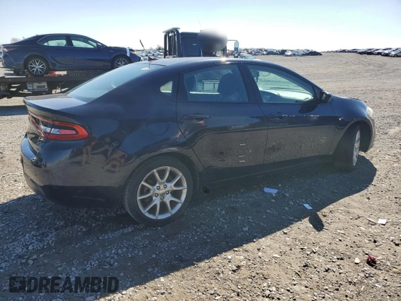 2013 Dodge Dart SXT with VIN 1C3CDFBA1DD241952, listed as a Copart auction lot 49326915 with Not Provided miles and Salvage Title. Bid and sale history available at carsss.com. Image 3.