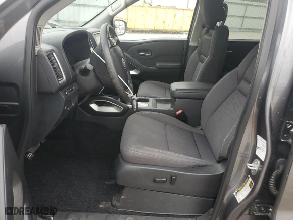 2022 Nissan Frontier S with VIN 1N6ED1EK0NN690236, listed as a Copart auction lot 44001225 with 44,829 mi miles and Salvage Title. Bid and sale history available at carsss.com. Image 7.