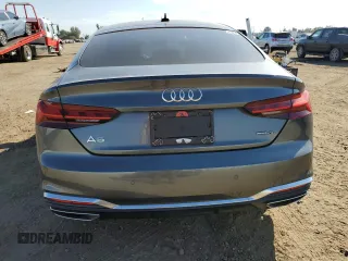 2023 Audi A5 Sportback S line Premium Plus with VIN WAUFACF55PA038546, listed as a Copart auction lot 72981523 with 7,169 mi miles. Bid and sale history available at carsss.com. Image 6.