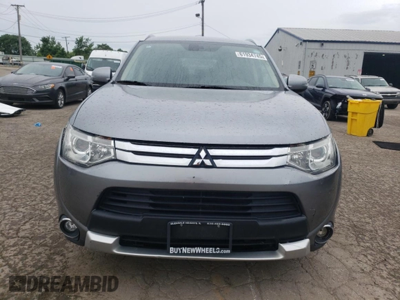 2015 Mitsubishi Outlander GT with VIN JA4JZ4AX7FZ001920, listed as a Copart auction lot 61934745 with 141,190 mi miles and Clean title. Bid and sale history available at DreamBid. Image 5.