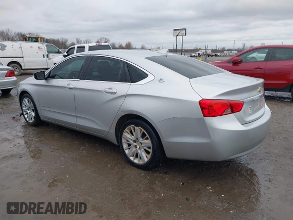 2015 Chevrolet Impala LS with VIN 2G11X5SL7F9193114, listed as a IAAI auction lot 41134636 with 111,141 mi miles and . Bid and sale history available at DreamBid. Image 3.