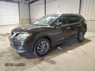 2016 Nissan Rogue SV z VIN 5N1AT2MV8GC743023, wystawiony jako Copart lot #55028855 z przebiegiem 106 823 mil mil oraz Szkoda całkowita • Salvage title. Historia ofert i sprzedaży dostępna na DreamBid. Obrazek 1.