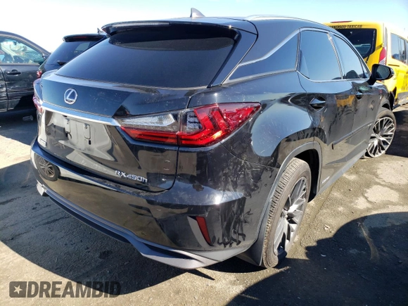 2019 Lexus RX with VIN 2T2BGMCA1KC039071, listed as a Copart auction lot 39847263 with 54,464 mi miles. Bid and sale history available at carsss.com. Image 3.