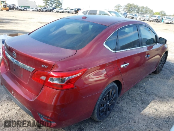 2016 Nissan Sentra S with VIN 3N1AB7AP7GL641276, listed as a IAAI auction lot 41989691 with 200,534 mi miles. Bid and sale history available at carsss.com. Image 4.