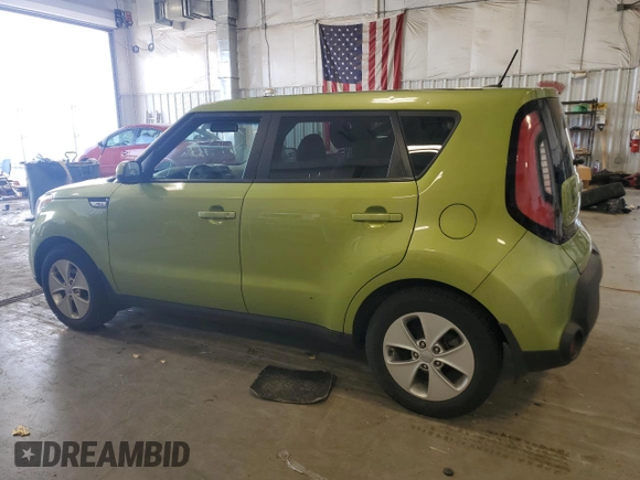 2015 Kia Soul with VIN KNDJN2A2XF7776900, listed as a Copart auction lot 54180295 with 129,625 mi miles and Non Repairable. Bid and sale history available at carsss.com. Image 2.