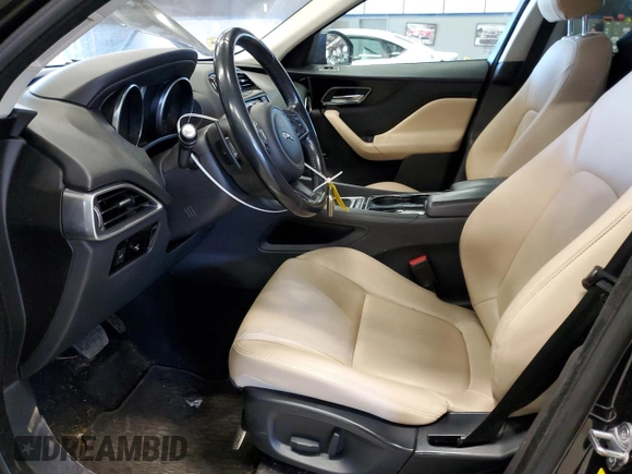 2017 Jaguar F-Pace 35t Premium with VIN SADCJ2BV5HA097625, listed as a Copart auction lot 52091325 with 88,614 mi miles and Salvage Title. Bid and sale history available at DreamBid. Image 7.
