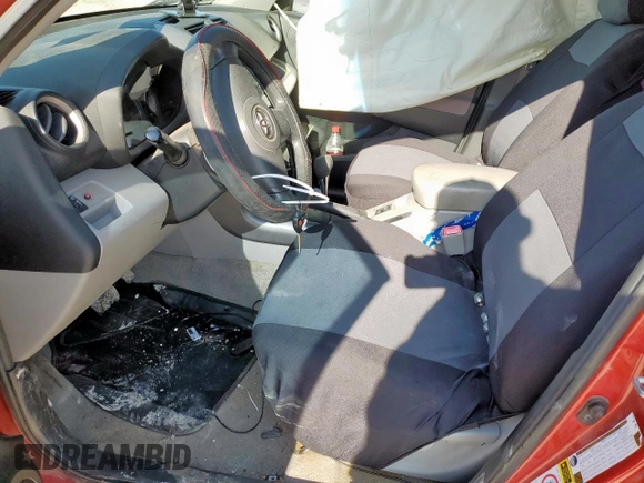 2007 Toyota RAV4 with VIN JTMZD33V376026281, listed as a Copart auction lot 54160095 with 203,286 mi miles and Salvage Title. Bid and sale history available at carsss.com. Image 7.