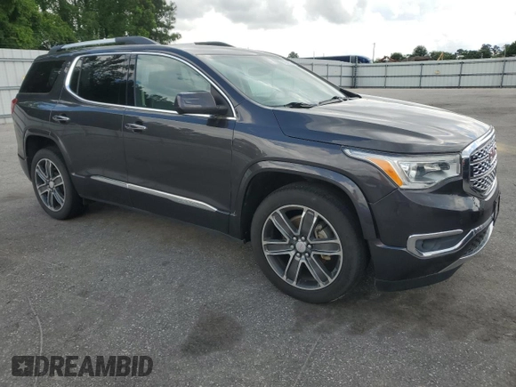 2017 GMC Acadia Denali with VIN 1GKKNXLS9HZ307629, listed as a Copart auction lot 55249755 with 103,704 mi miles and Clean Title. Bid and sale history available at carsss.com. Image 4.