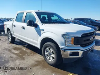 2019 Ford F-150 XL with VIN 1FTEW1EB1KFC77566, listed as a IAAI auction lot 41321510 with 182,198 mi miles and . Bid and sale history available at DreamBid. Image 1.