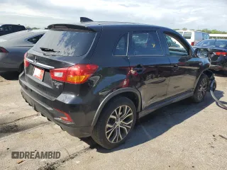 2019 Mitsubishi Outlander SE with VIN JA4AP4AU7KU017439, listed as a Copart auction lot 55813775 with Not provided miles and Clean title. Bid and sale history available at DreamBid. Image 3.