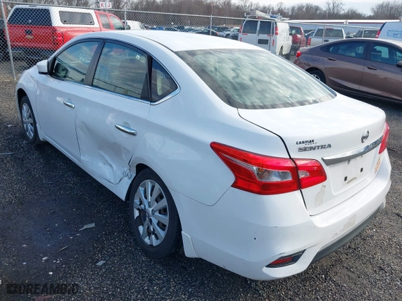 2016 Nissan Sentra SL with VIN 3N1AB7AP4GY293505, listed as a IAAI auction lot 41792467 with 108,686 mi miles. Bid and sale history available at carsss.com. Image 3.