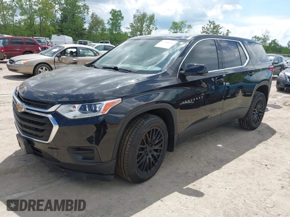 2020 Chevrolet Traverse LS with VIN 1GNERFKW3LJ180984, listed as a IAAI auction lot 42241631 with 69,654 mi miles and . Bid and sale history available at DreamBid. Image 17.