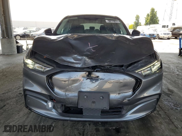 2023 Ford Mustang Mach-E Premium with VIN 3FMTK3SU2PMA97939, listed as a Copart auction lot 61383185 with 53,236 mi miles and Salvage title. Bid and sale history available at DreamBid. Image 5.
