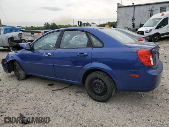 2008 Suzuki Forenza z VIN KL5JD56Z08K763069, wystawiony jako Copart lot #64937654 z przebiegiem 94 659 mil mil oraz Szkody całkowita. Historia ofert i sprzedaży dostępna na DreamBid. Obrazek 2.