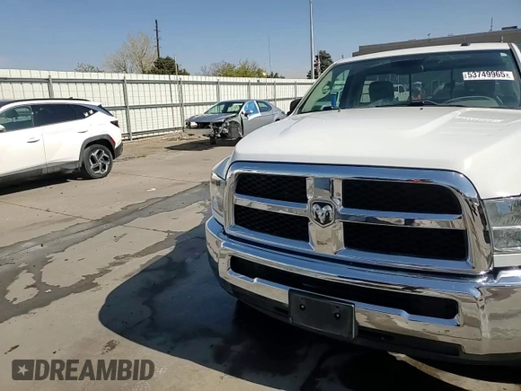 2018 Ram 2500 Tradesman with VIN 3C6LR5ATXJG243358, listed as a Copart auction lot 53749965 with 115,505 mi miles and Salvage Title. Bid and sale history available at carsss.com. Image 14.