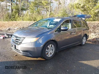 2014 Honda Odyssey EX-L z VIN 5FNRL5H67EB009341, wystawiony jako IAAI lot #41197966 z przebiegiem 172 631 mil mil oraz . Historia ofert i sprzedaży dostępna na DreamBid. Obrazek 18.
