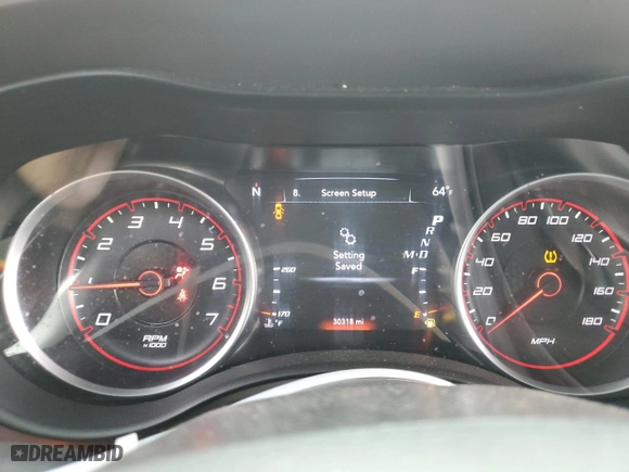 2022 Dodge Charger Scat Pack with VIN 2C3CDXGJ7NH217254, listed as a Copart auction lot 46523555 with 30,318 mi miles and Salvage Title. Bid and sale history available at carsss.com. Image 9.