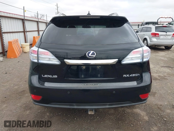 2010 Lexus RX 450h with VIN JTJBC1BA0A2029383, listed as a IAAI auction lot 41836107 with 223,058 mi miles and . Bid and sale history available at DreamBid. Image 16.