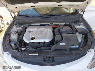 2012 Hyundai Sonata Hybrid with VIN KMHEC4A43CA024468, listed as a IAAI auction lot 41631797 with 184,547 mi miles. Bid and sale history available at carsss.com. Image 10.
