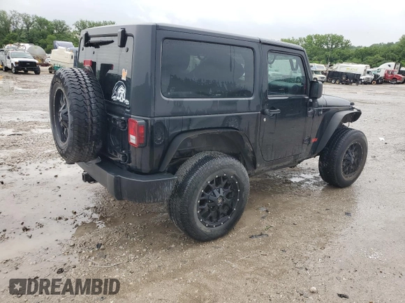 2013 Jeep Wrangler Sport with VIN 1C4AJWAG1DL538730, listed as a Copart auction lot 58784905 with 145,477 mi miles and Salvage title. Bid and sale history available at DreamBid. Image 3.