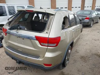 2011 Jeep Grand Cherokee Overland with VIN 1J4RS6GG8BC601398, listed as a IAAI auction lot 41720426 with Not Provided miles and . Bid and sale history available at DreamBid. Image 4.